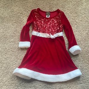 Pink & Violet holiday dress. Size 5